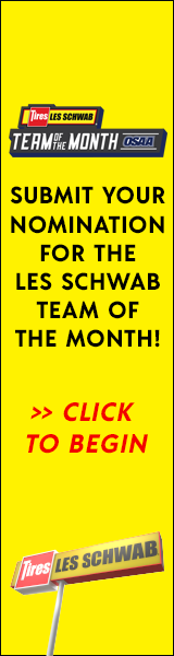 Les Schwab Team of the Month 160x600 Ad
